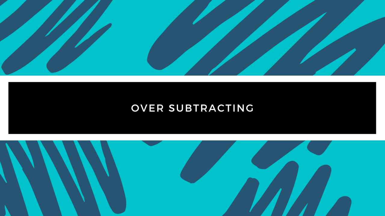 Grade 3 - Subtraction - Over Subtracting